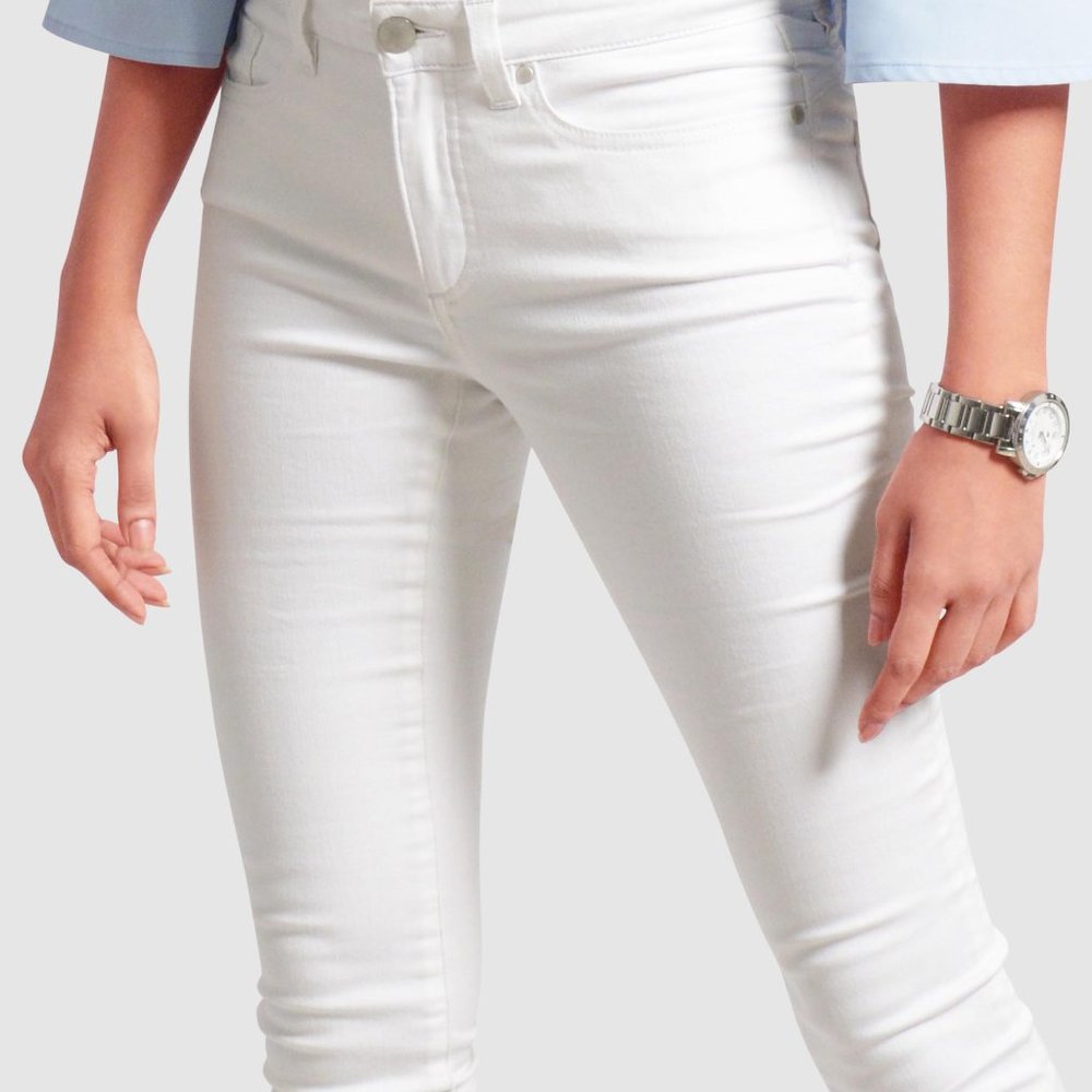 OLGYN Women’s Stretch Denim Pants Slim Fit - Picture 4 of 5